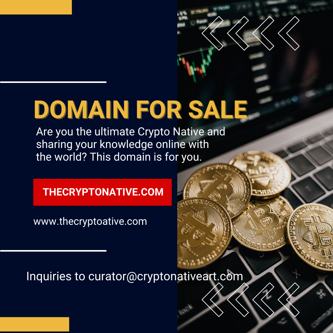 the crypto native domain for sale graphic